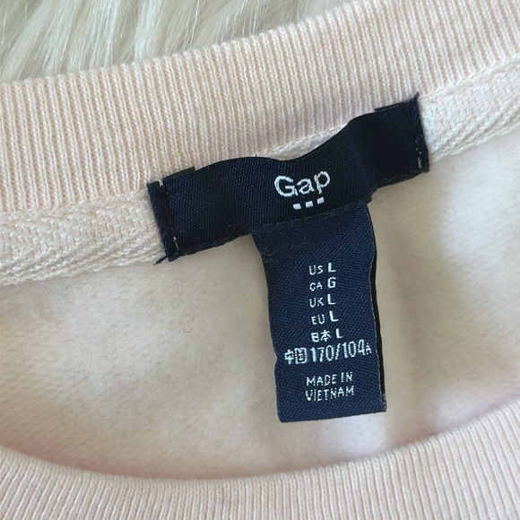 Gap Women’s Floral Logo Sweatshirt Size Large - Picture 3 of 4